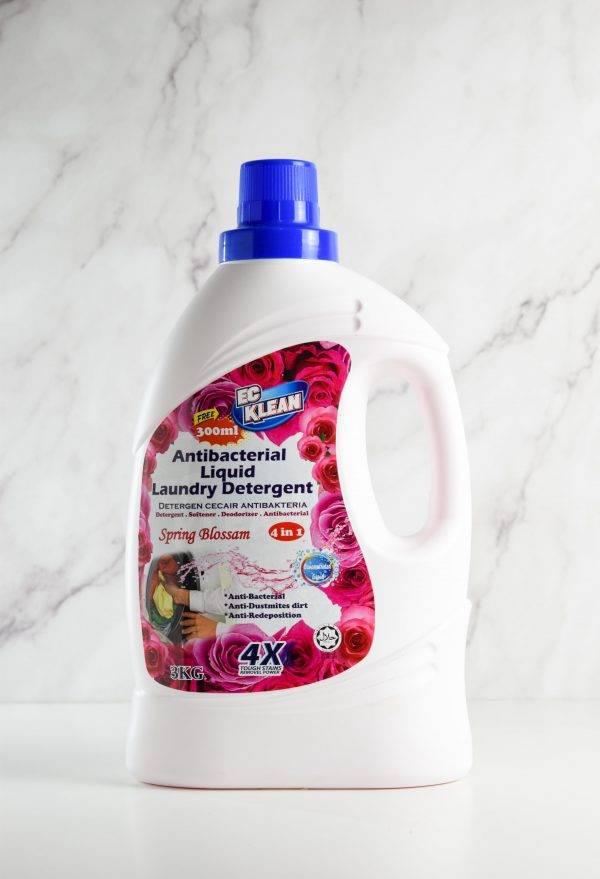 EC KLEAN ANTIBACTERIAL LAUNDRY LIQUID | 3KG | 5KG | 10KG
