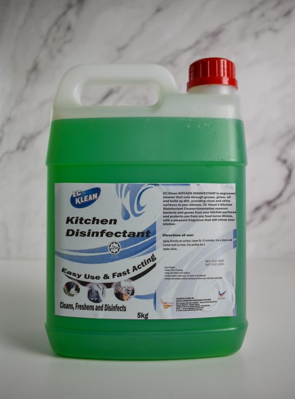 EC KLEAN KITCHEN DISINFECTANT CLEANER | 10 KG - Image 2