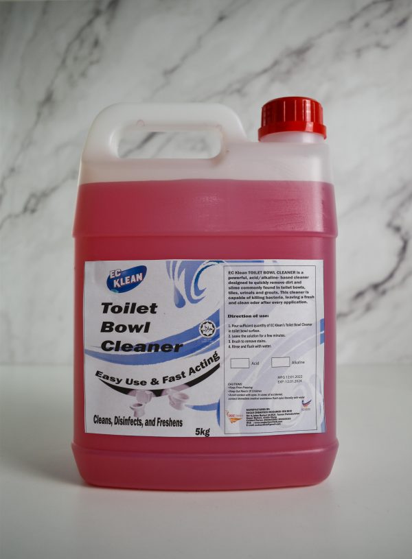 EC KLEAN - TOILET BOWL CLEANER (ASID) | 10 KG
