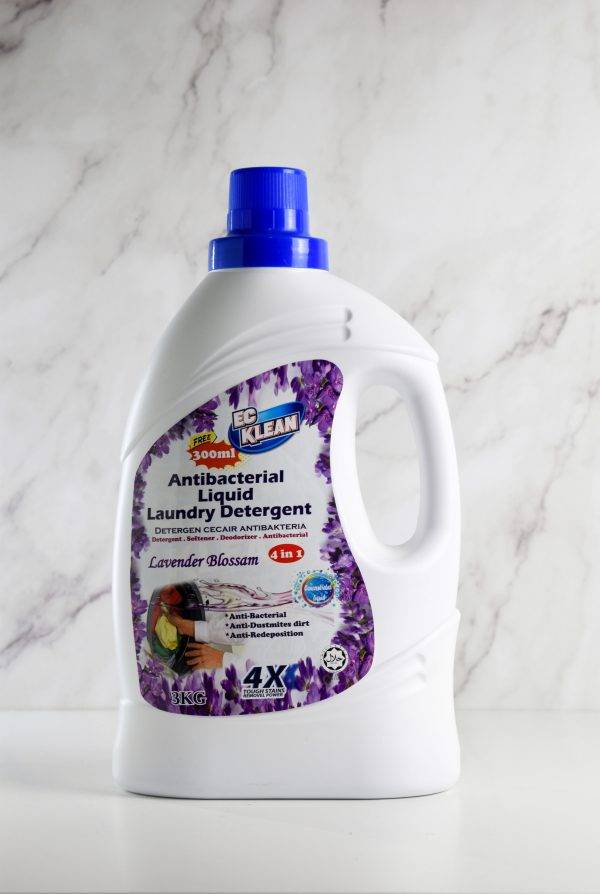 EC KLEAN ANTIBACTERIAL LAUNDRY LIQUID | 3KG | 5KG | 10KG - Image 5
