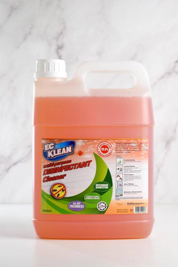 EC KLEAN -  MULTIPURPOSE DISINFECTANT CLEANER | 3KG